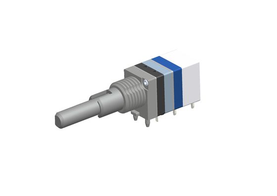Double Shaft Integrated Absolute Rotary Encoder Potentiometer With Rotary Switch