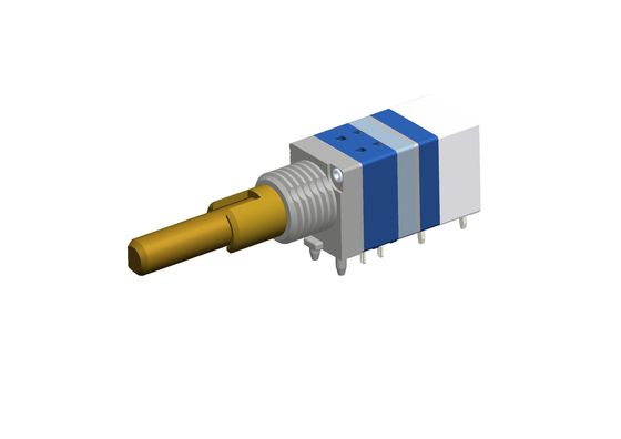 Incremental Absolute Rotary Encoder Double Shaft With Rotary Switch