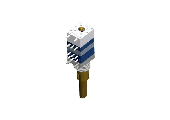 Incremental Absolute Rotary Encoder Double Shaft With Rotary Switch
