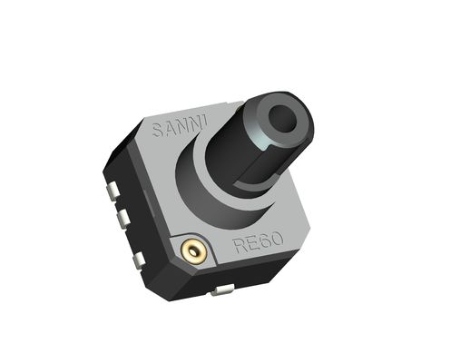 Insulated Shaft Digital Incremental Encoder , 6mm Mini Rotary Encoder With Push Switch