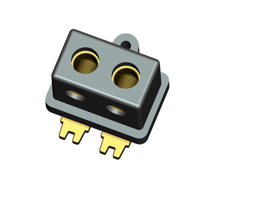 Screws Fixed Barrier Terminal Block 2 Position BT02-006A BT2-25 For Audio