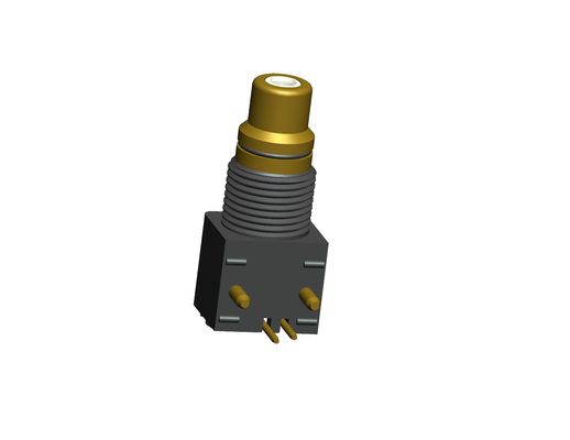RCA01-003 Female RCA Jack , Single RCA Connector With Gold Plating