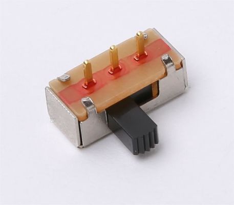 1 Pole 2 Position SPDT Slide Switch SPCC Material With Zinc Plating SK12F01