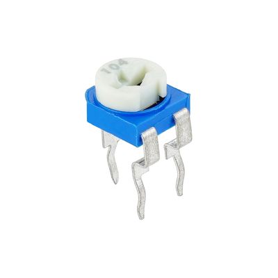Vertical Type Variable Resistor Potentiometer , Trimming Potentiometer For Motor Driver