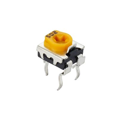 RX0622 Three Pin 6mm Vertical Trimming Potentiometer With Plastic Custom Knob