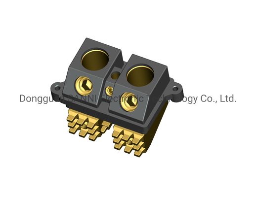 Gray Barrier Terminal Block With 10.2Mm Height And 2P-24P Contacts