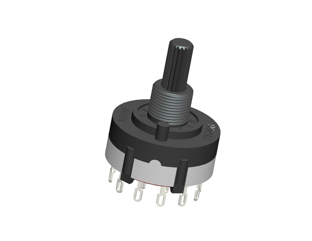 Channel Control Multi Position Rotary Switch 26mm Size RS266