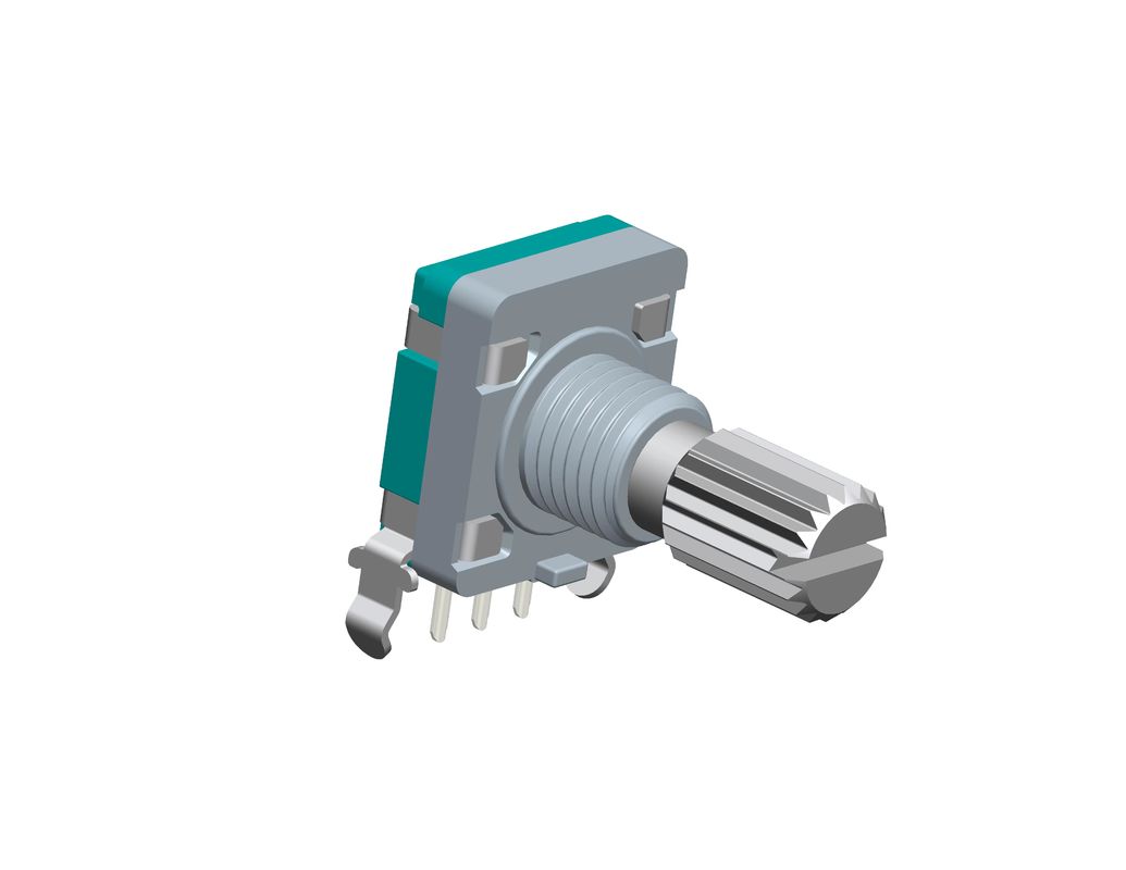 Incremental Rotary Encoder 11mm  10mA 5V DC Metal Shaft for Professional Audio