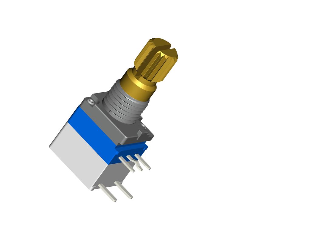 -25C-85C Rotary Variable Resistor With Terminal Type PCB/Solder Lug