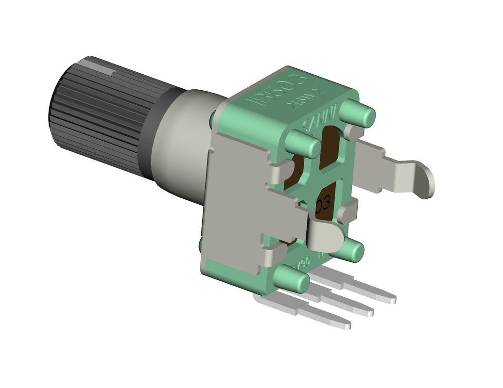 Plastic Shaft Low Price Rotary Potentiometer With Customized Shaft Diameter 6mm Shaft Diameter