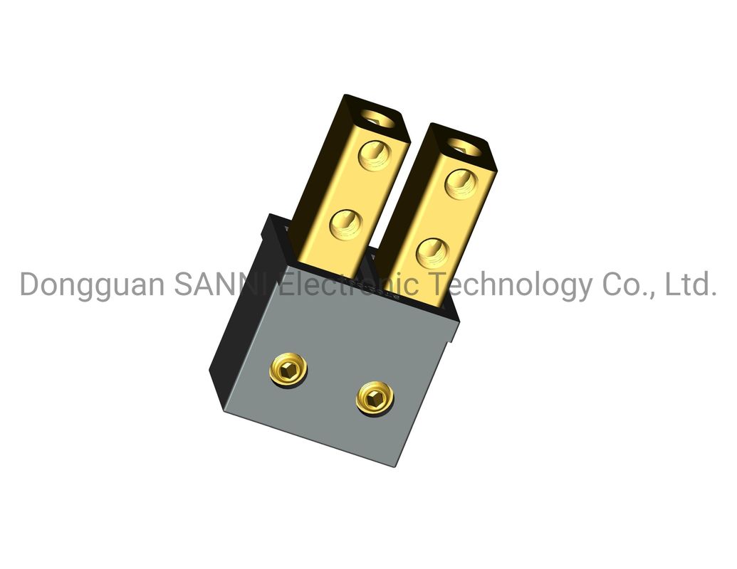 400V Rating High Current Terminal Block With 2P-24P Contacts