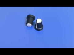 কাস্টমাইজযোগ্য প্লাস্টিকের ব্যক্তিগতকৃত পটেনটিওমিটার ডায়াল 20 মিমি বোতাম উচ্চতা